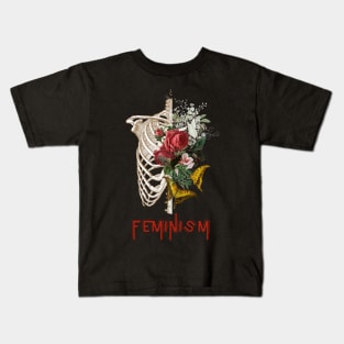 Full Body Feminism Kids T-Shirt